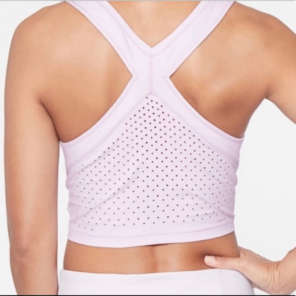 MOVING SALE: Athleta light pink/lavender crop tank